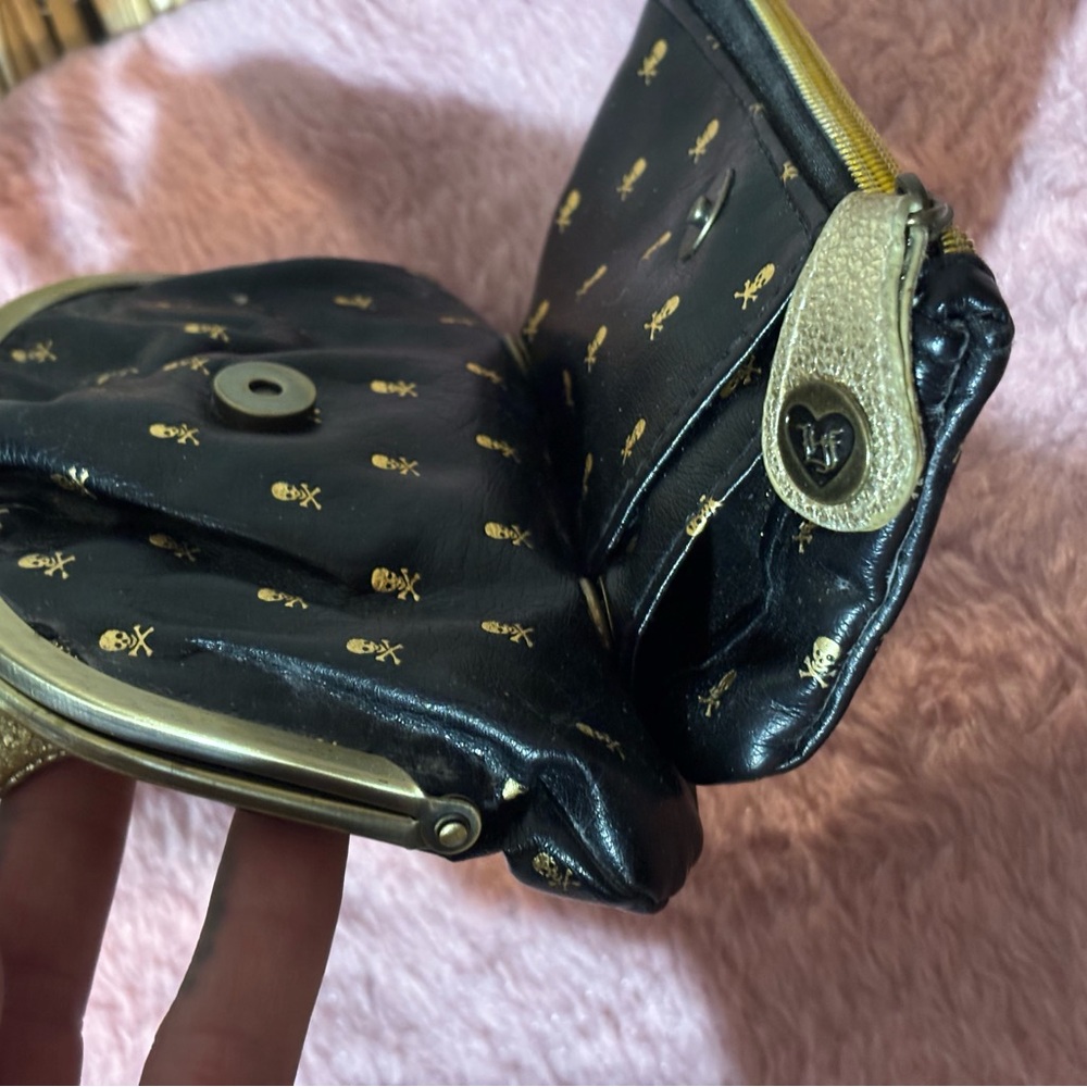 Vintage Loungefly Skull Wallet Pouch - Picture 4 of 8